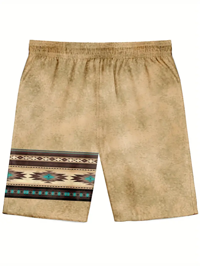 Mens Cowboy Beach Shorts
