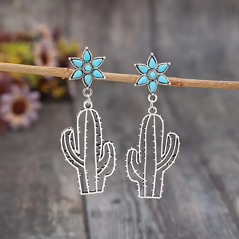 Cactus Earrings