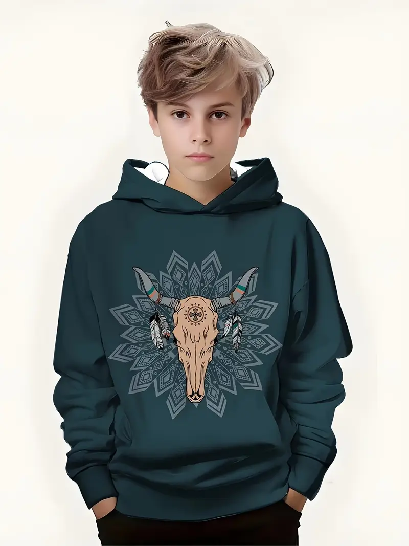 Boys Graphic Hoodie
