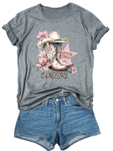 Cowgirl Graphic T-Shirt