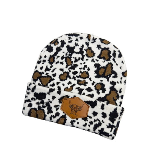 Animal Print Beanies
