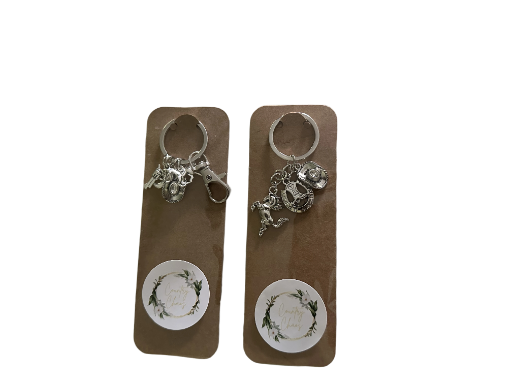 Western Themed Charm Keychain / Bag Charm 