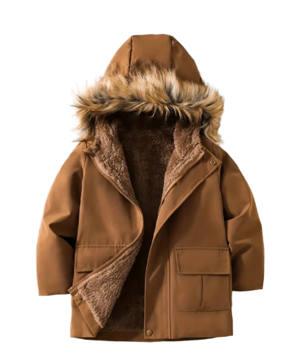 Children's Brown Winter Jacket