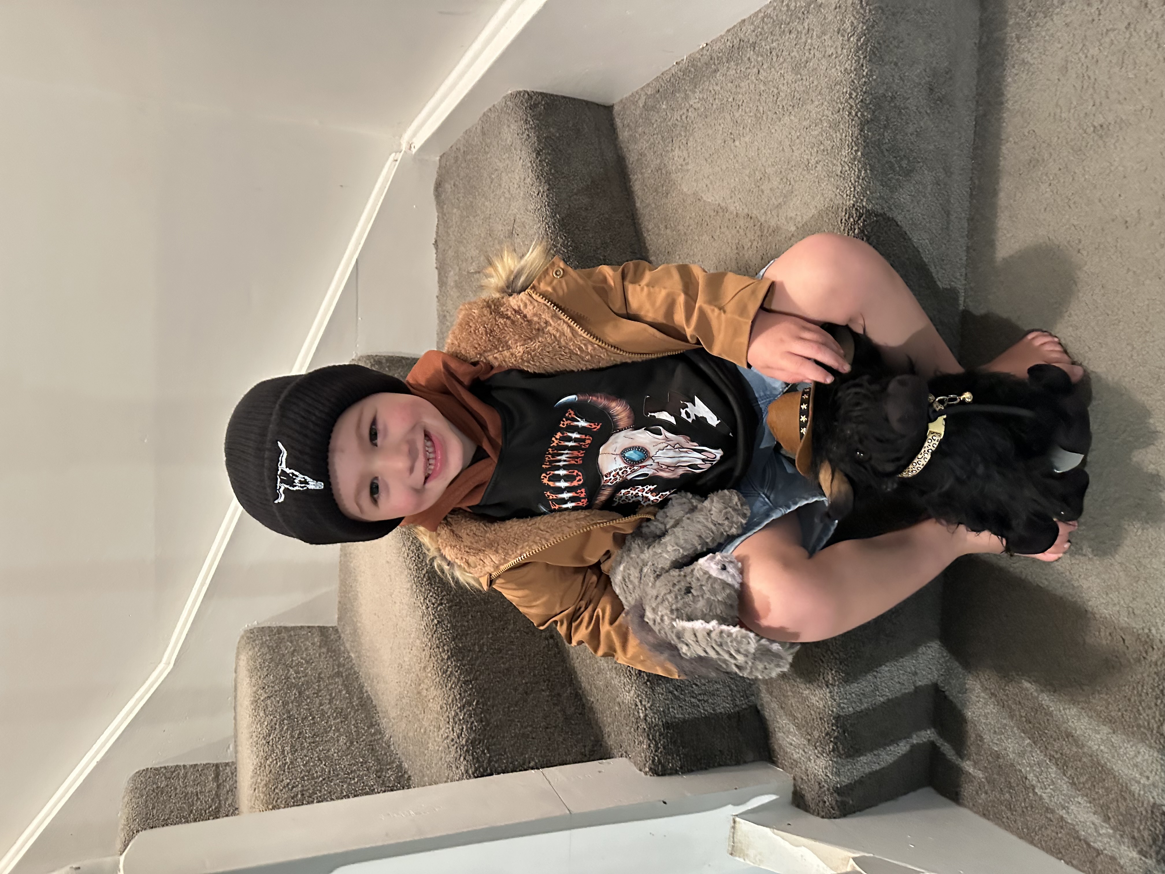 Children's Brown Winter Jacket