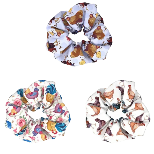 Country Style Hair Scrunchies