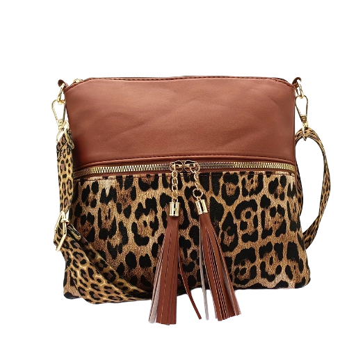 Leopard Print Crossbody Bag 3 colours 