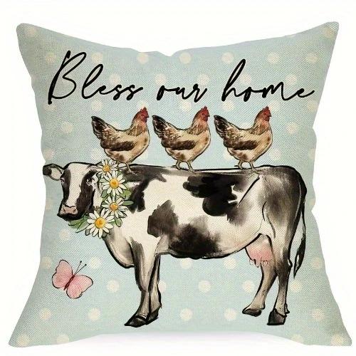 Decorative Assorted Farm Themed Throw Cushions