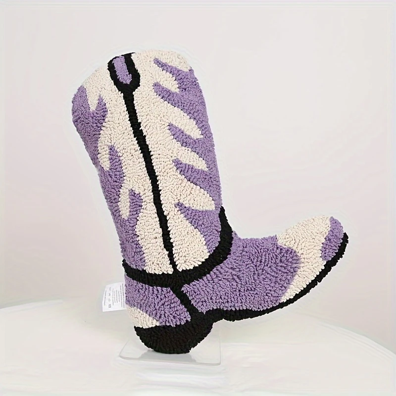 Boot Shaped Decorative cushion 