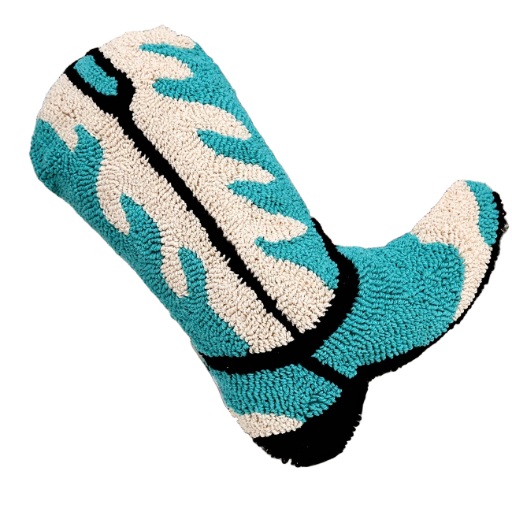 Boot Shaped Decorative cushion 