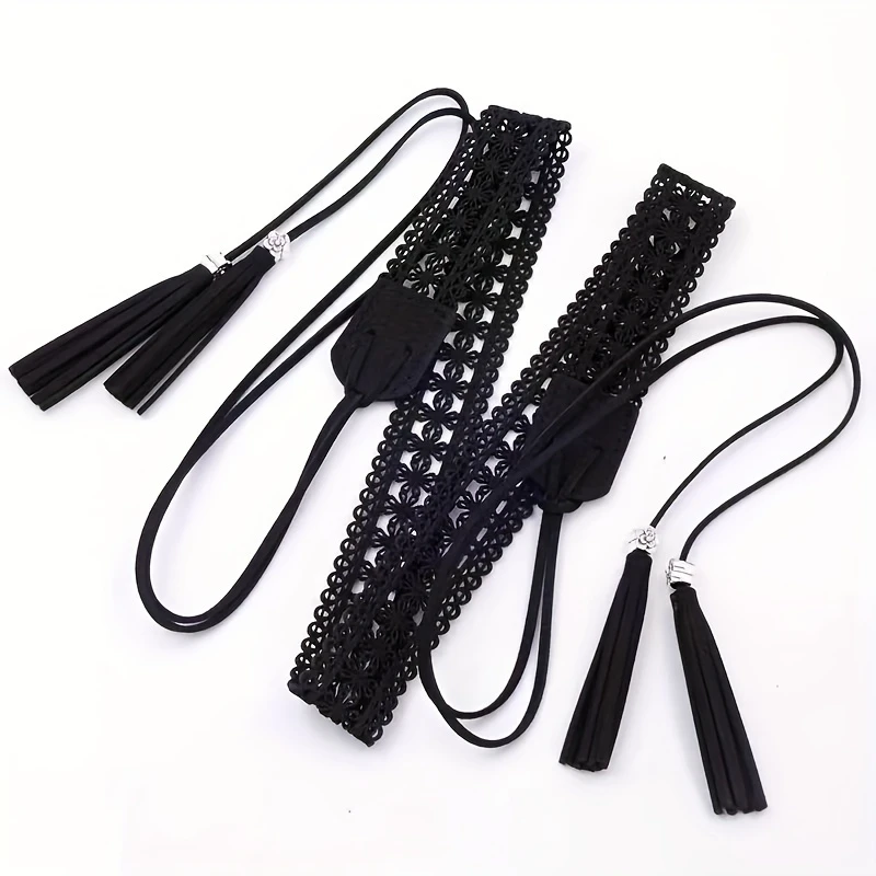 Decorative bohemian Tassel Belts 