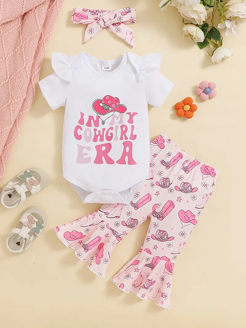 Assorted Baby Country Romper Sets 