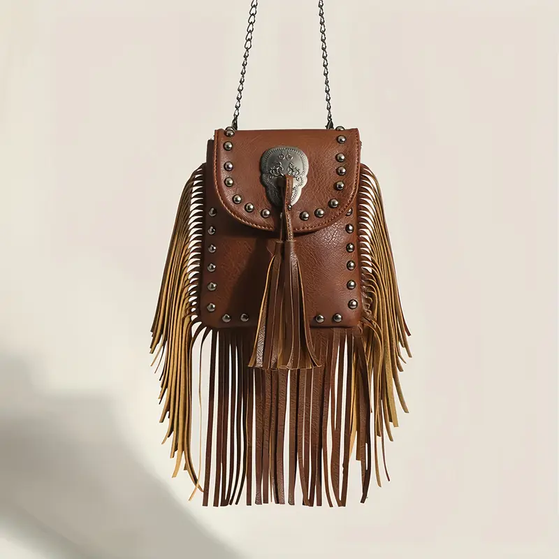 Fringe Shoulder Bag