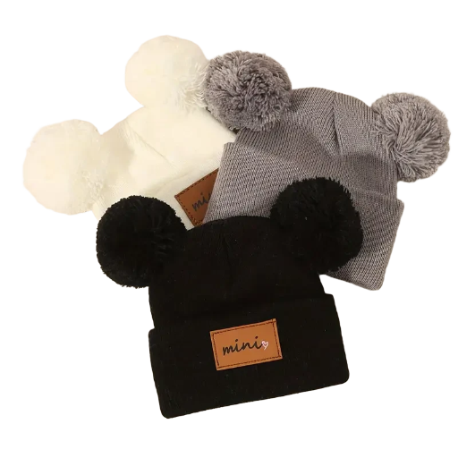 Cute Baby Pom Pom Beanie Hats