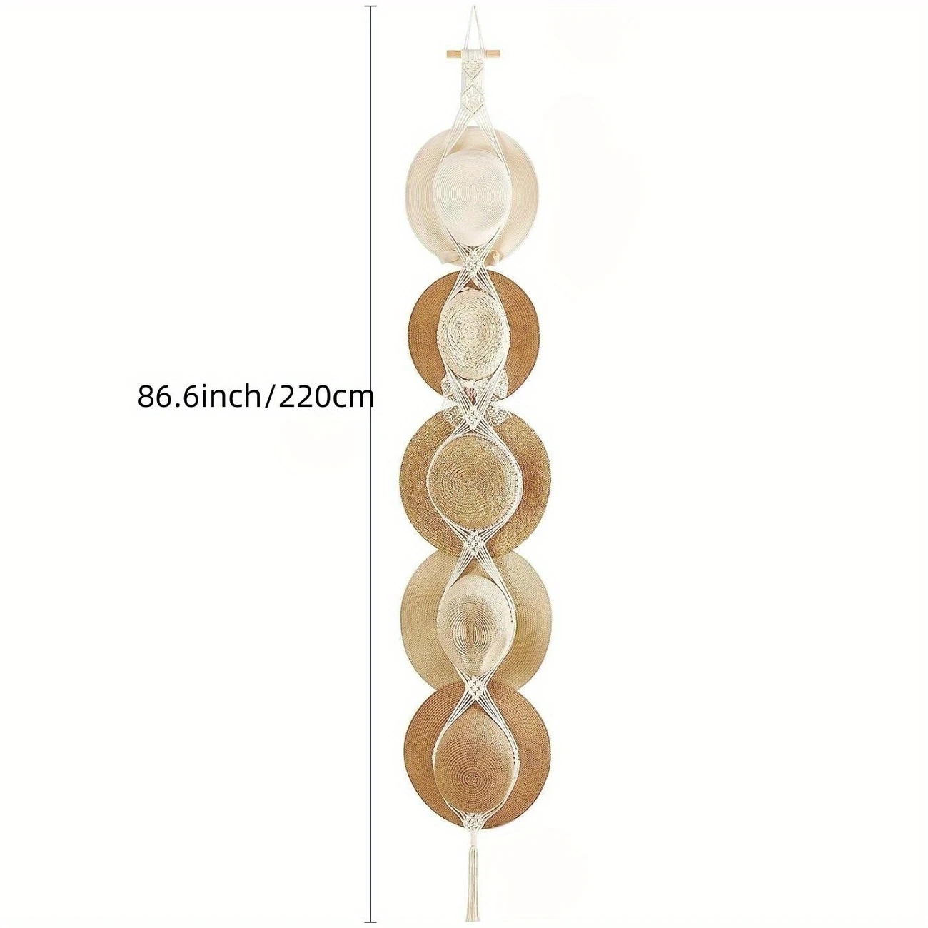 Boho Style Macrame Wall Hanging