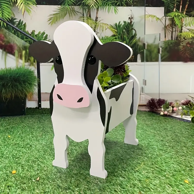 Animal Shaped Timber Planter 
