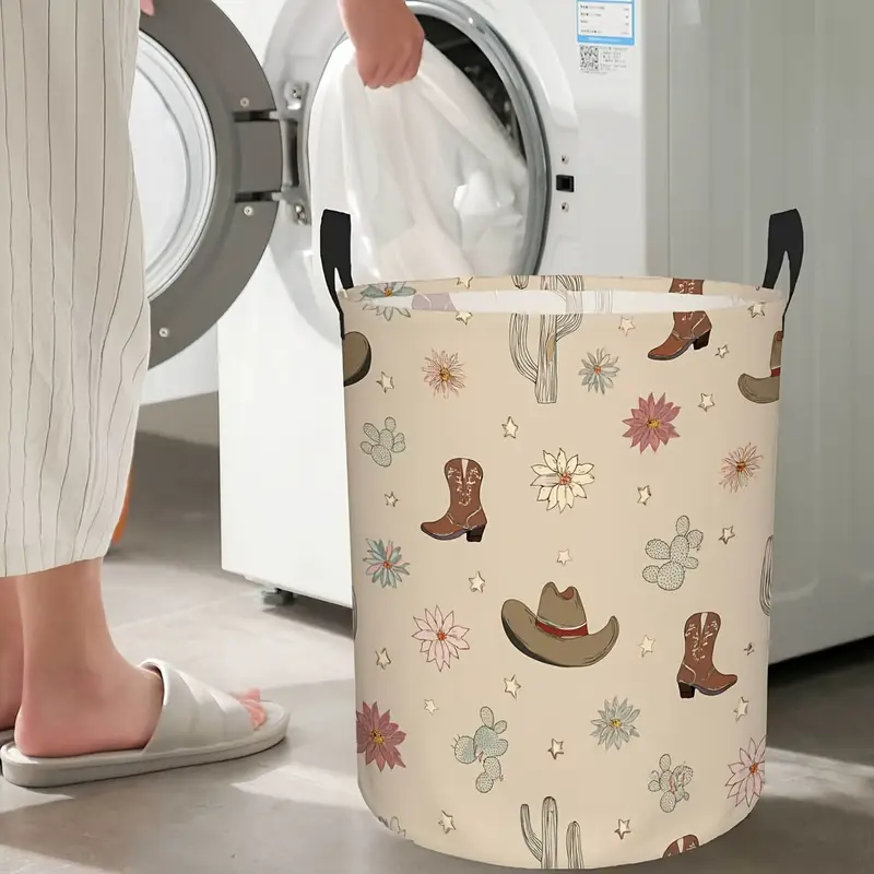 Assorted Country Themed Laundry Baskets