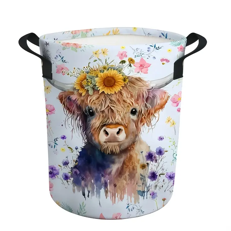 Assorted Country Themed Laundry Baskets