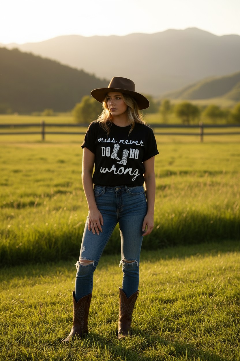 Western Graphic T-Shirt