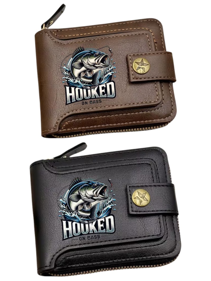 Hooked On Bass Men’s Wallet