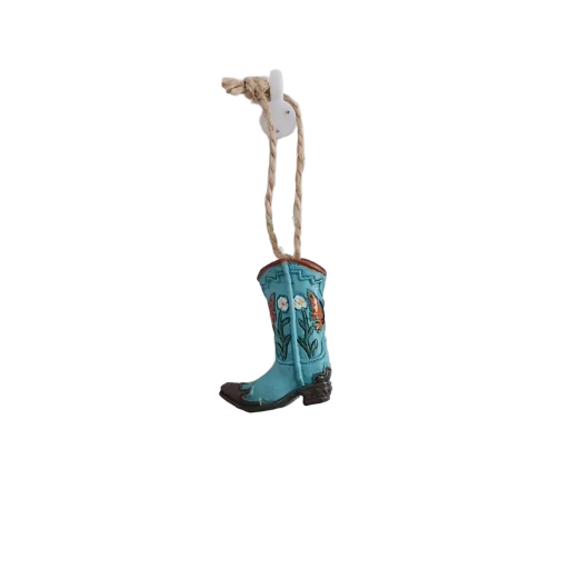 Colourful Cowboy Boot Ornaments