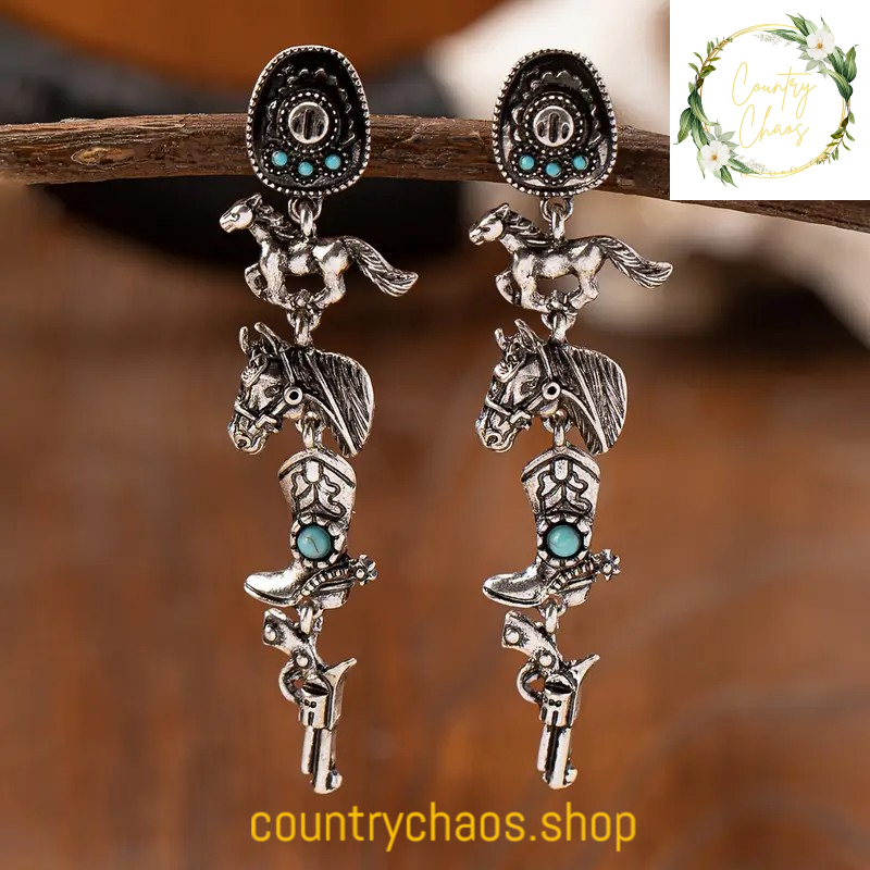 Horse Statement Earrings
