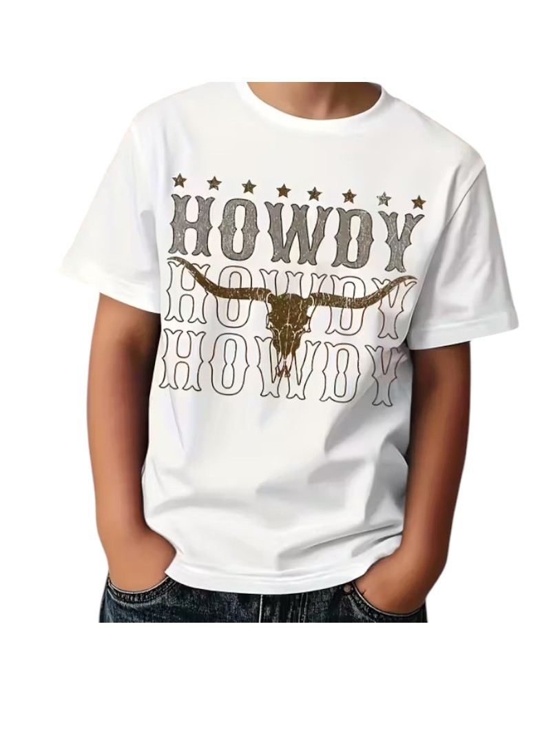 Howdy Graphic Kids T-Shirt