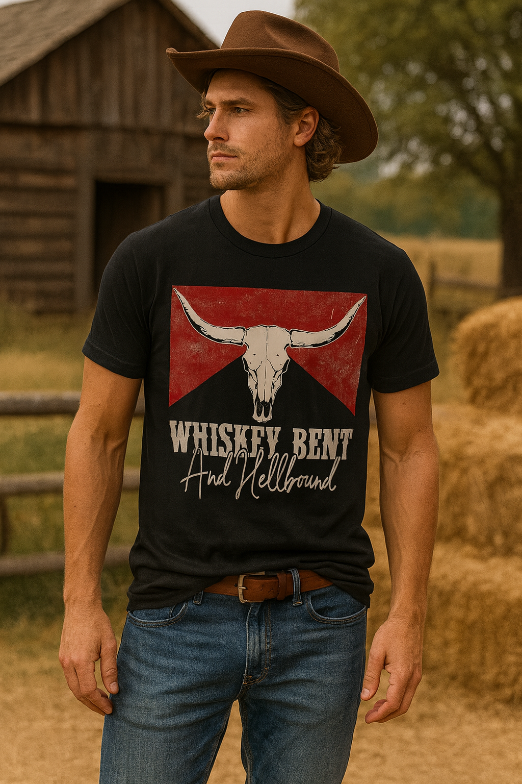 Whiskey Bent And Hellbound T-Shirt