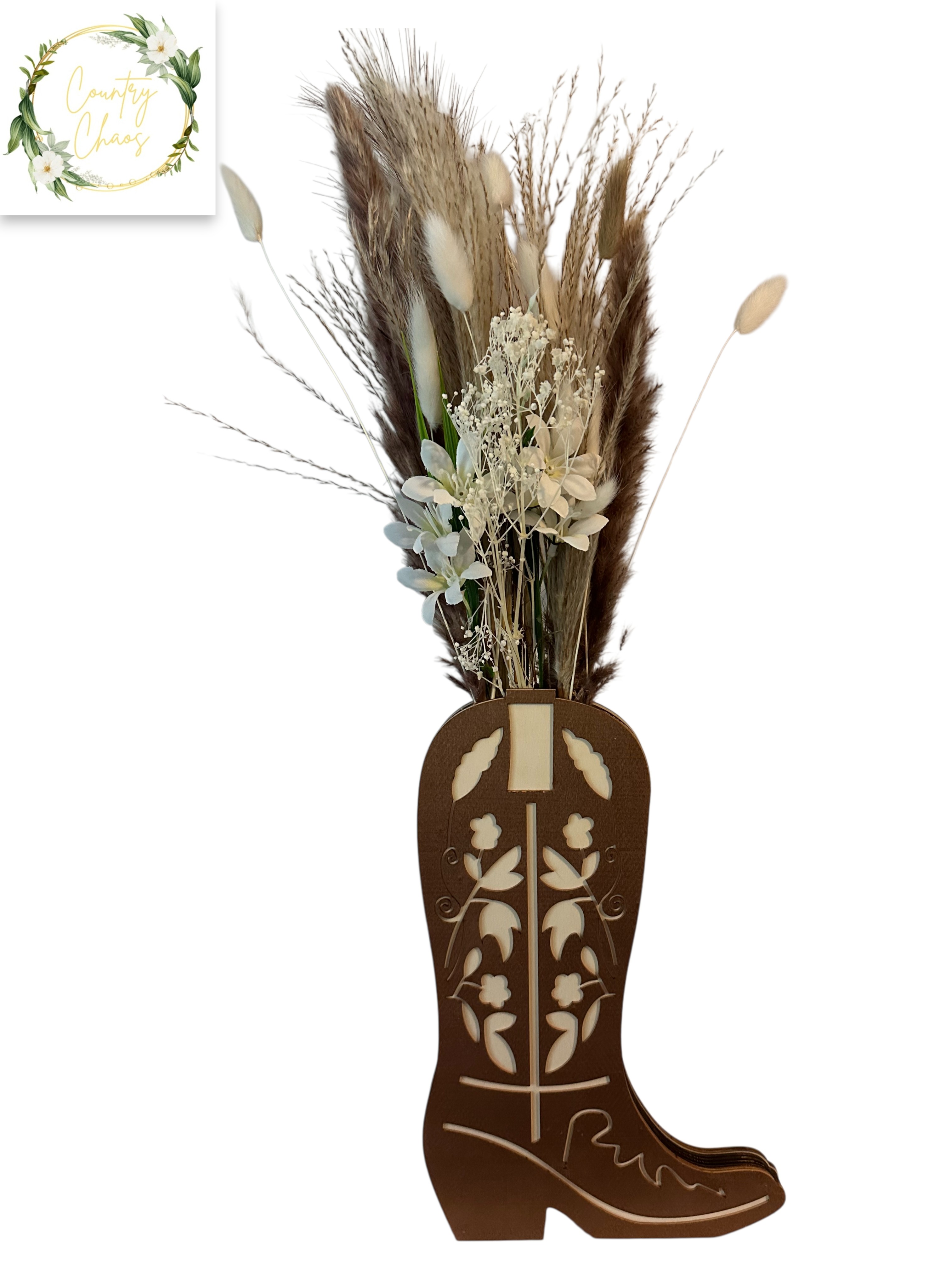Decorative Cowboy Boot Wall Hanging 