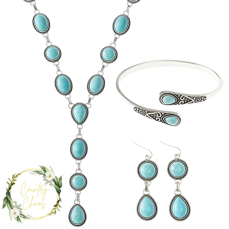 Turquoise Jewellery Set