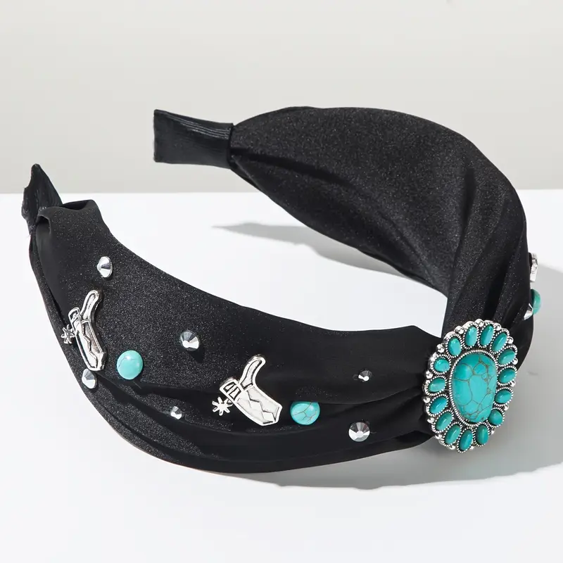 Western-Inspired Embellished Headbands