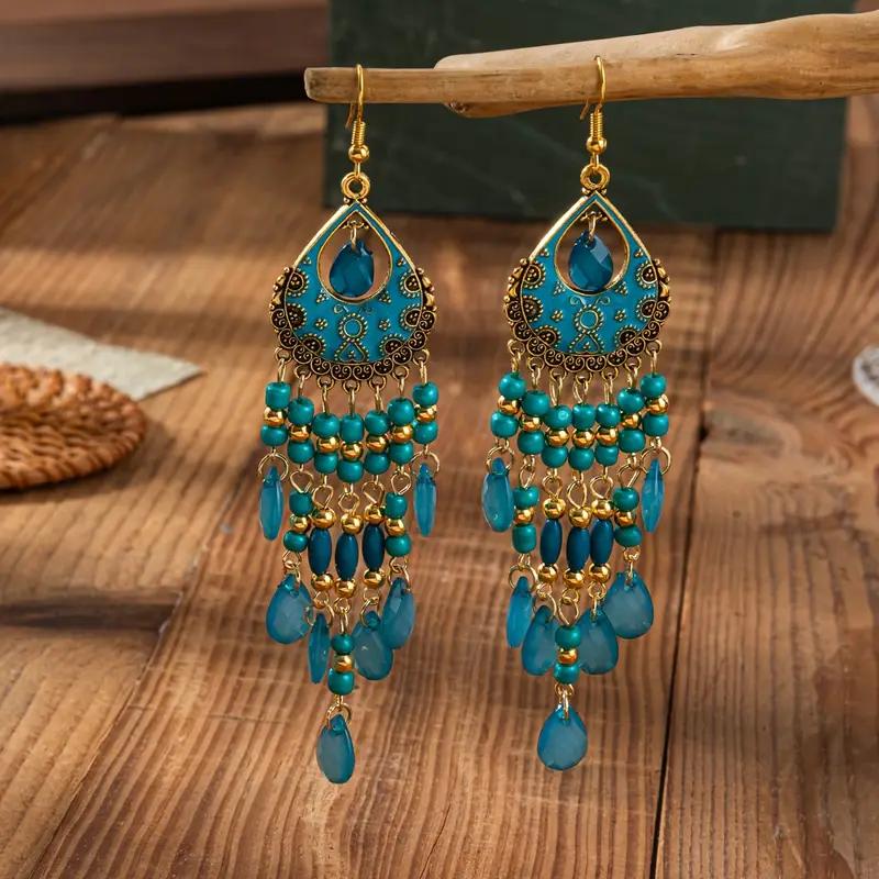Bohemian Multilayer Dangle Earrings