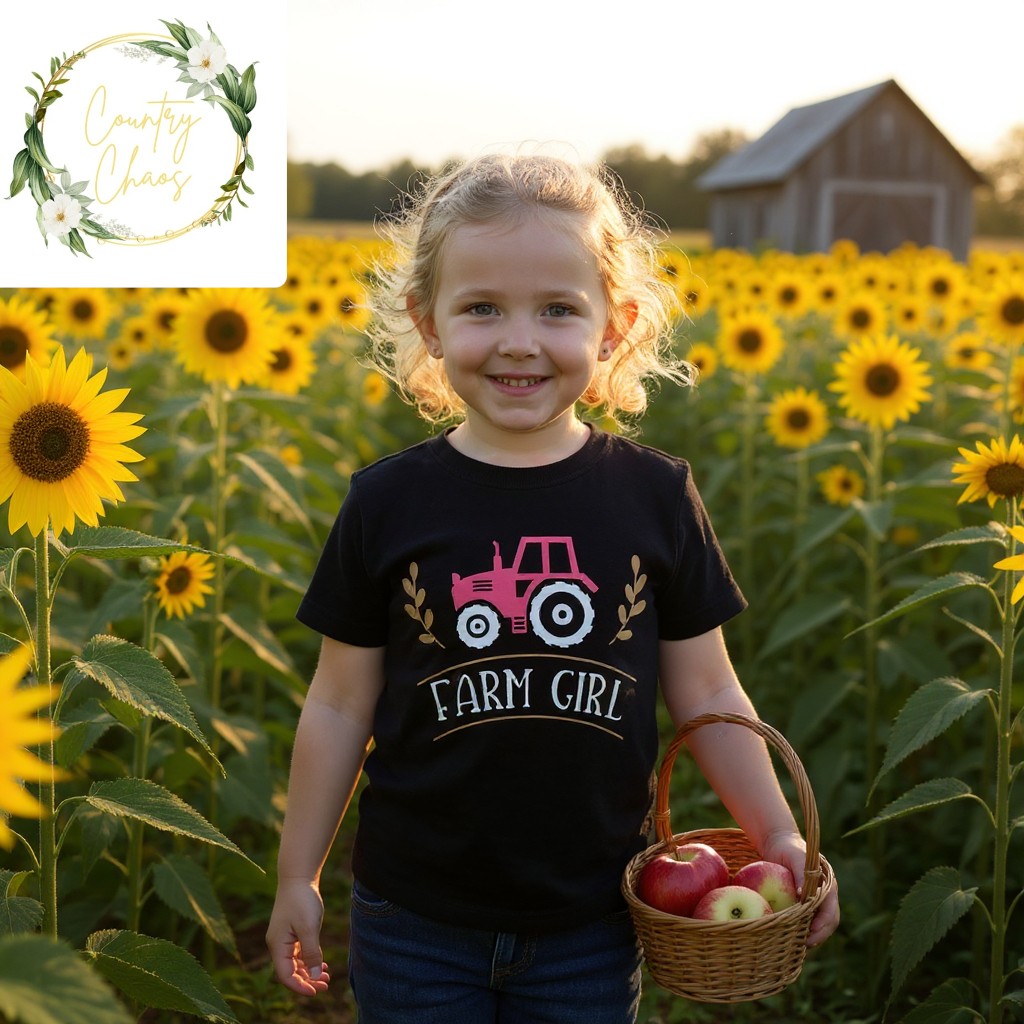 Farm Girl Graphic T-Shirt