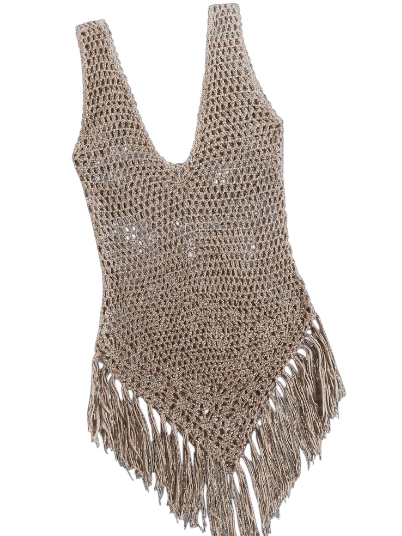 Crochet Fringe Cover-Up