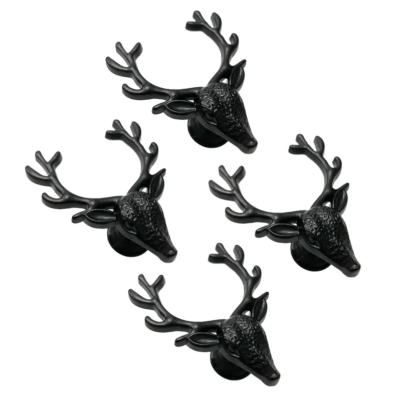 Deer Head Cabinet Knobs