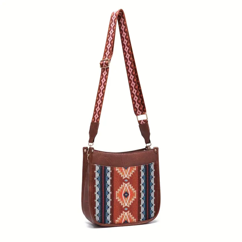 Southwestern Pattern Crossbody Bags