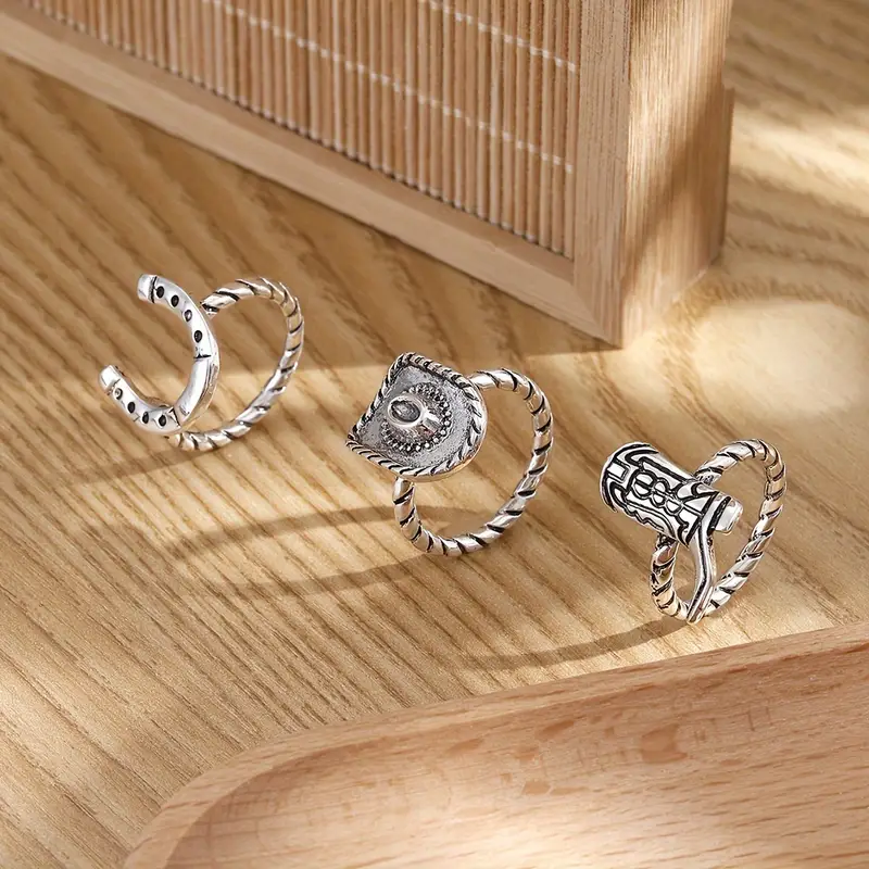 Vintage Country Style Rings 