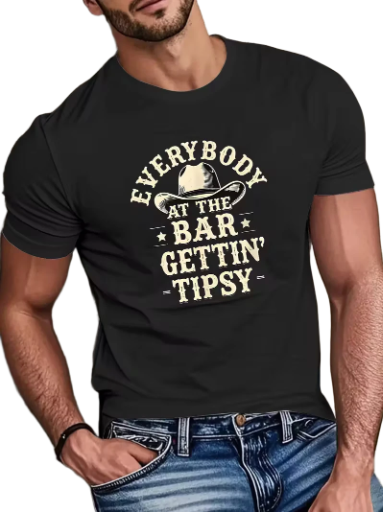 Everybody at the Bar Gettin’ Tipsy T-shirt