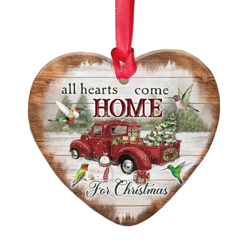 Heart-shaped Christmas Ornament