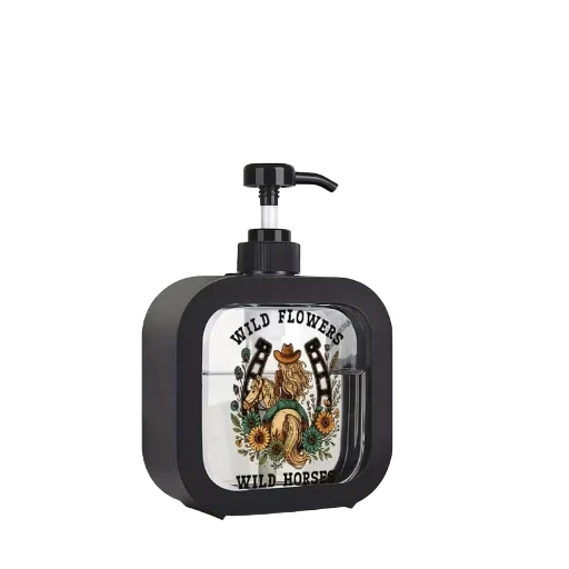 Wild Flowers Wild Horses Soap Dispenser