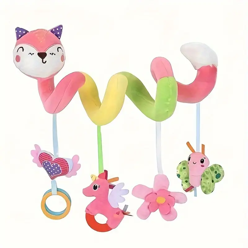 Plush Baby Fox Pram Toy