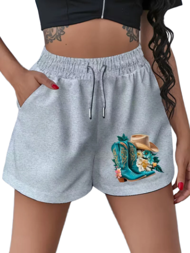 Western Style Casual Shorts