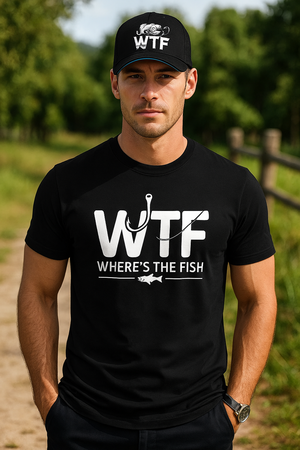 WTF Where's The Fish T-Shirt 
