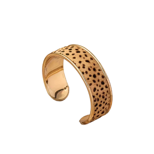 Animal Print Cuff Bracelets