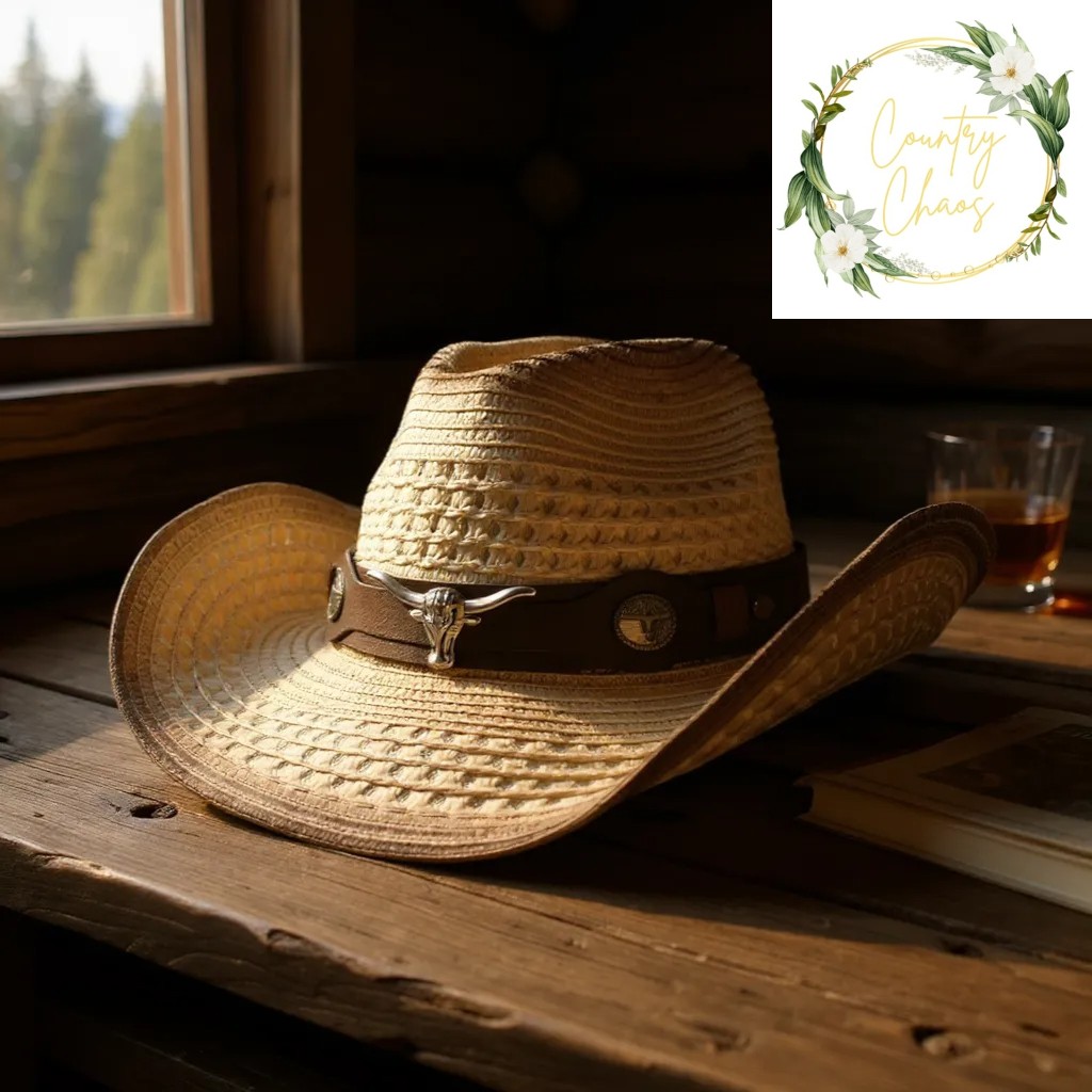 Cowboy Country Straw Hat
