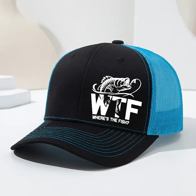 WTF Fishing Trucker Cap