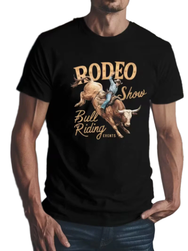 Rodeo Show Bull Riding T-shirt