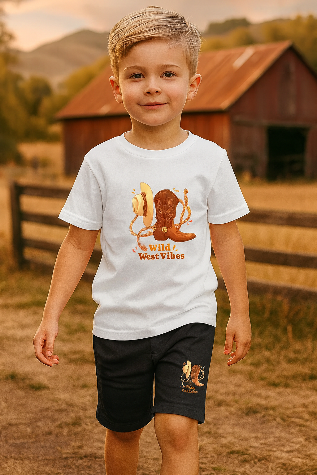 Wild West Vibes Kids Outfit