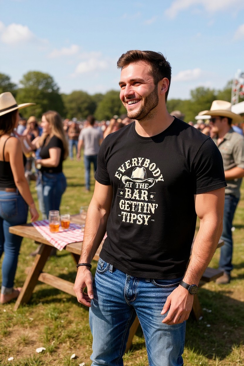 Everybody at the Bar Gettin’ Tipsy T-shirt