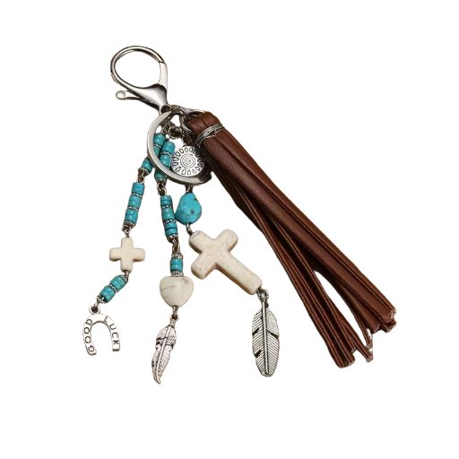 Boho Tassel Keychain / Bag Charm