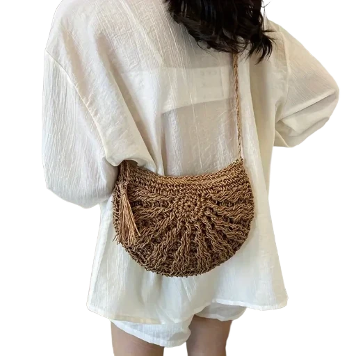  Woven Shoulder Bags